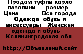 Продам туфли карло пазолини, 37 размер › Цена ­ 3 000 - Все города Одежда, обувь и аксессуары » Женская одежда и обувь   . Калининградская обл.